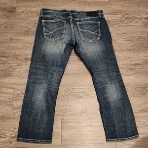 BKE Jake Straight Dark Wash Straight Leg Jeans 36x30